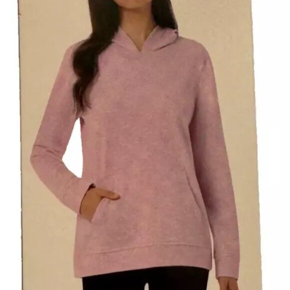 32 Degrees Pink Cool Women's Fleece Lined Hoodie Pullover Size Small - Picture 3 of 7